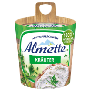 ALMETTE Frischkäse Fass 150 g, Kräuter 0.99 €