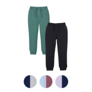 Aldi Süd  LILY & DAN Kleinkinder-Sweatpants, 2er-Packung