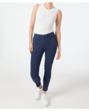 Kik  Dunkelblaue Bengalinhose Janina, Skinny-fit