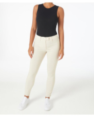 Kik  Naturfarbene Bengalinhose Janina, Slim-fit