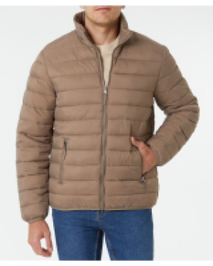 Kik  Steppjacke mit Stehkragen X-Mail, Reißverschluss
