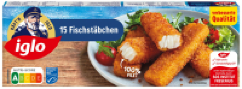 IGLO Fischstäbchen 2.49 €