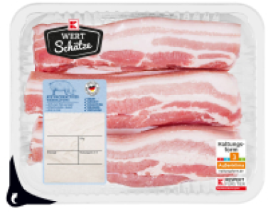 K-PURLAND Schweinebauchscheiben 3.99 €
