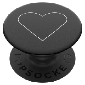 POPSOCKETS Popgrip, Gen. 2, white Heart black 