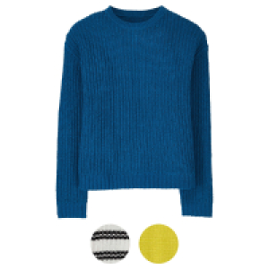 UP2FASHION WOMEN Dame Bändchengarn Pullover