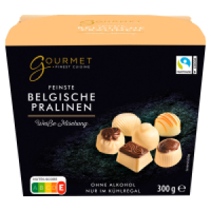 GOURMET FINEST CUISINE Feinste Belgische Pralinen 300 g, Weiß