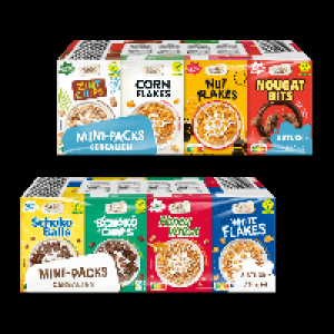 Aldi Nord Golden Bridge GOLDEN BRIDGE Mini-Packs Cerealien
