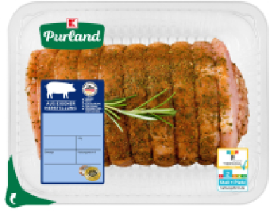 Kaufland  K-PURLAND Gourmetbraten vom Schwein, gefüllt und gewürzt