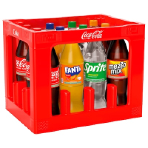 Coca-Cola, Coca-Cola Zero, Fanta oder Sprite Mischkasten