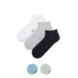 UP2FASHION BASICS Damen und Herren Sneaker Socken 3er-Pack