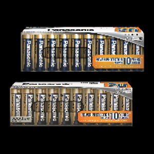 PANASONIC Alkaline-Power-Batterien 19.99 €