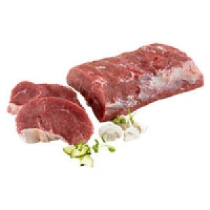 Frischer Kalbsrücken oder Kalbsrückensteaks