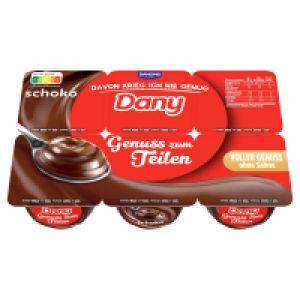 Aldi Süd  DANONE DANY Pudding 6 x 125 g, Schoko