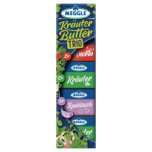 MEGGLE Kräuterbutter Trio 100 g