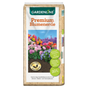 GARDENLINE Premium Blumenerde 20 l