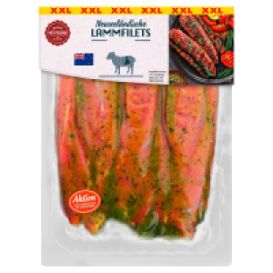 Aldi Süd  MEINE METZGEREI Lammfilet aus Neuseeland 500 g, mariniert