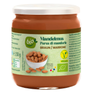 Aldi Süd  BIO Mandel-/Cashewmus 250 g, Dunkel