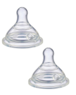Kik  Silikon-Flaschensauger 2er-Pack