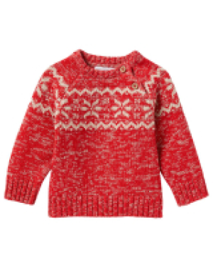 Kik  Strickpullover Melange Ergee, Knopfverschluss