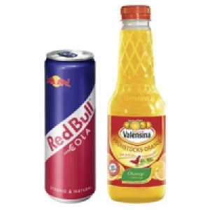 Red Bull Cola* oder Valensina