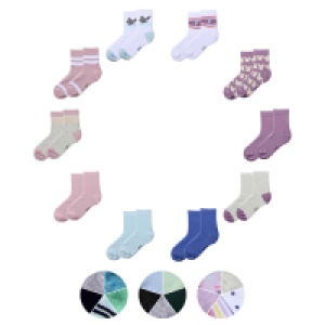 Aldi Süd  LILY & DAN Kinder-Socken, 10er-Pack