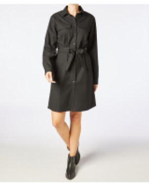 Kik  Kleid mit Knopfleiste Janina, mit Gürtel