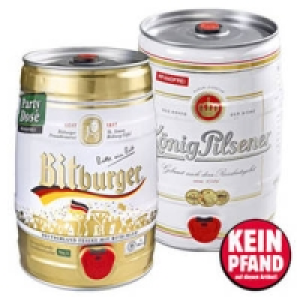 König Pilsener oder Bitburger Pils