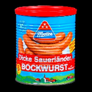 METTEN Dicke Sauerländer Bockwurst 4.79 €