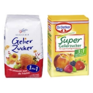 Südzucker Gelierzucker 1plus1, Dr. Oetker Gelierzucker 3 : 1 oder Geli