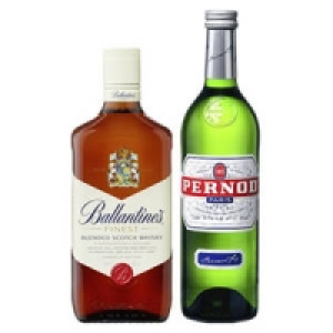 Ballantines Finest Scotch Whisky oder Pernod