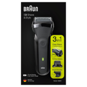 Aldi Süd  BRAUN Series 3 - 300BT Rasiergerät, schwarz