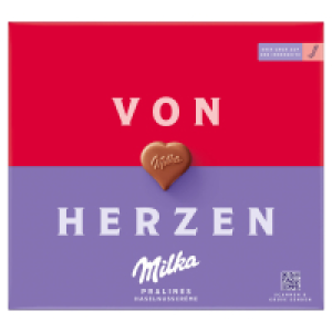 MILKA Pralinen 110 g, I love Milka - Haselnuss
