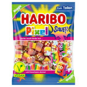 Aldi Süd  HARIBO Jahresstart, Pixel sauer 160 g