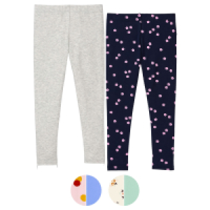 LILY & DAN Kleinkinder Leggings, 2er-Pack