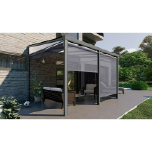 Bauhaus  Gardendreams Terrassenüberdachung Gartenzimmer
