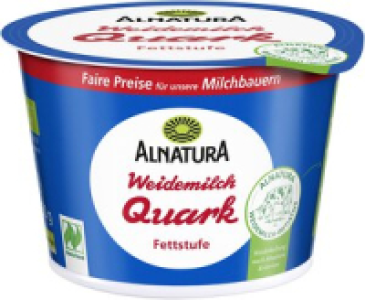 Alnatura Weidemilch-Quark Fettstufe