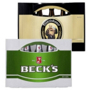 Franziskaner Weissbier oder Becks