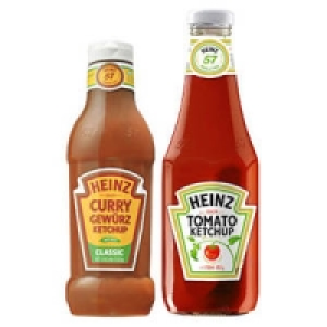Heinz Curry Gewürzketchup oder Heinz Tomatenketchup