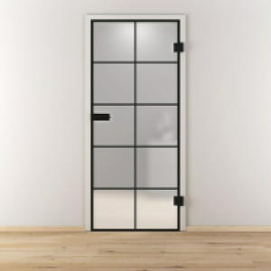Diamond Doors Black Edition Glasdrehtür Loft
