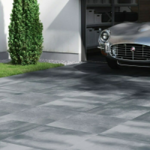 Bauhaus  Cersanit Terrassenfliese Beton Grey Dark