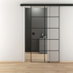 Bauhaus  Diamond Doors Black Edition Glasschiebetür Loft