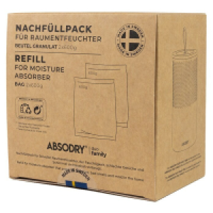 Bauhaus  Absodry Duo Family Luftentfeuchter-Nachfüllpack