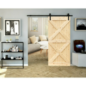 Radex Holzschiebetür Barn Door Loft Rustic