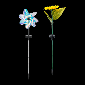 BELAVI LED-Solar-Gartenstecker