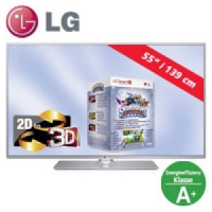55-3D-FullHD-LED-TV 55LB650V mit SmartTV und Triple-Tuner