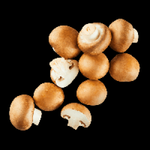 Aldi Nord  Große Kulturchampignons braun
