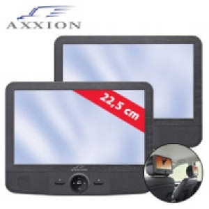 Mobiles DVD-Set AXX-1404 mit zwei 9-TFT-Monitoren 22,5 cm