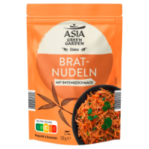 Aldi Süd  ASIA GREEN GARDEN Bratnudeln, Ente