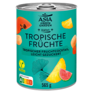 Aldi Süd  ASIA GREEN GARDEN Asia Obst 580 ml, Fruchtcoktail
