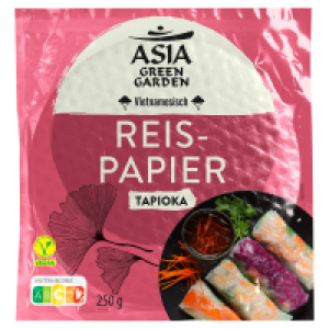 Aldi Süd  ASIA GREEN GARDEN Reispapier 250 g